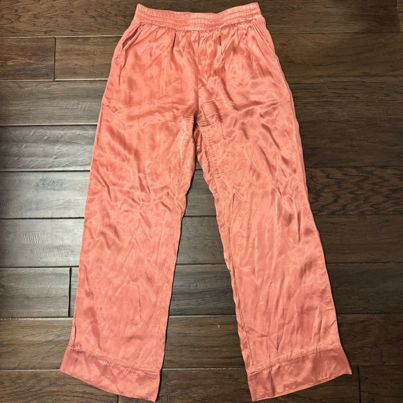 NATION LTD Satin Wide Leg Pants - Women’s Medium - Picture 1 of 11